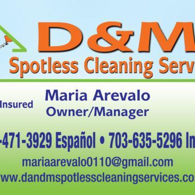 D &m Spotless Cleaning Services Bc