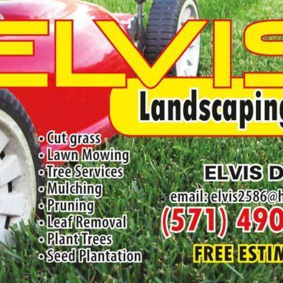 Elvis Landscaping Front