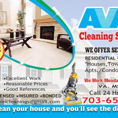 Avm Cleaning Bus Card